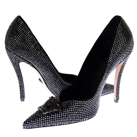 versace swarovski pumps